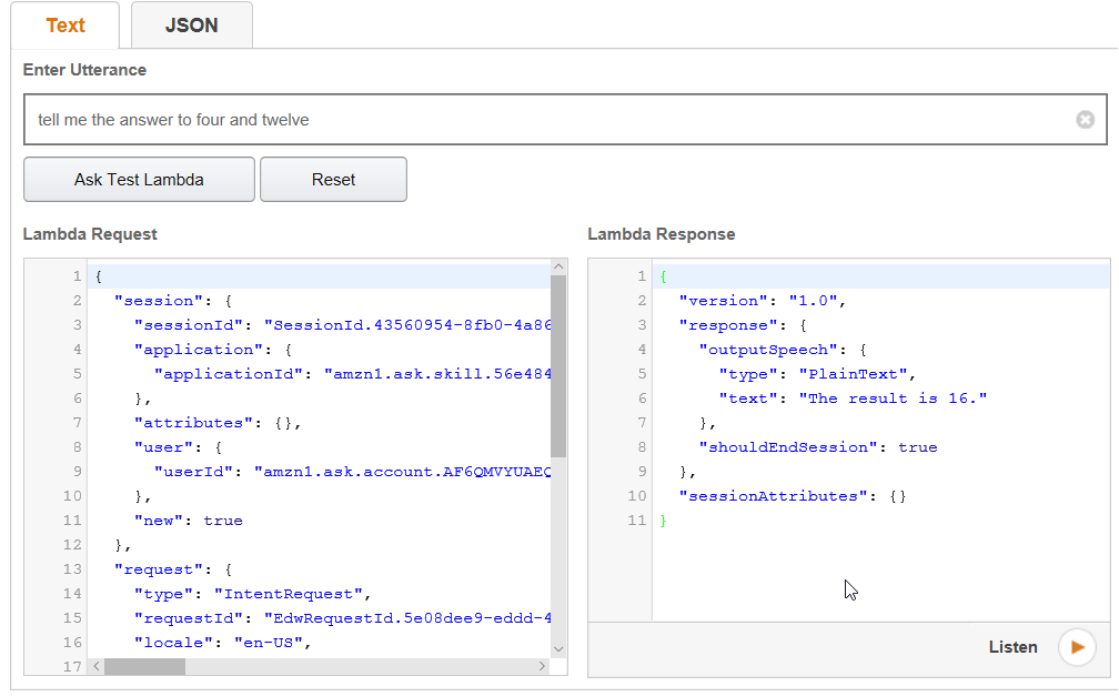 Write your Amazon Alexa Skill using C on AWS Lambda services